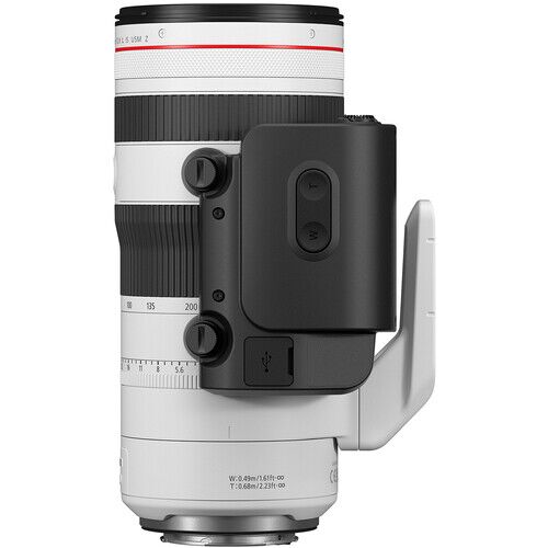 Canon RF 70-200mm f/2.8 L IS USM Z Lens (White, Canon RF) • Cine