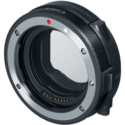 Canon Drop-In Filter Mount Adapter EF-EOS R with Circular Polarizer Filter 2 Canon Drop-In Filter Mount Adapter EF-EOS R with Circular Polarizer Filter - Image 2