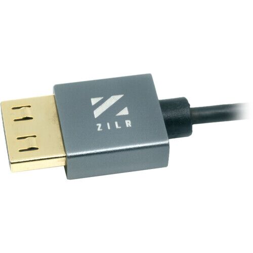 ZILR 4Kp60 Hyper Thin High Speed HDMI Secure Cable with Ethernet (Type-A) 50cm / 100cm 1 ZILR