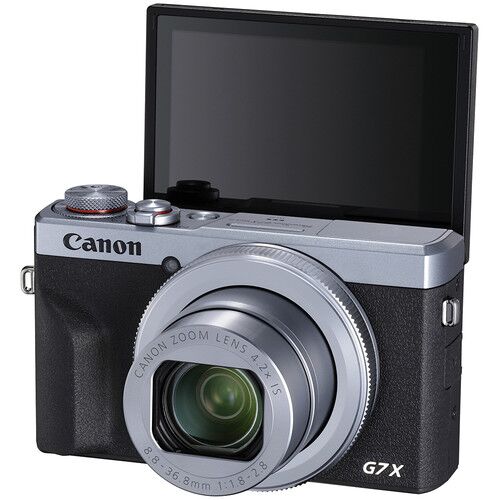 Canon PowerShot G7X Mark III Digital Camera (Silver) | Cine Photo