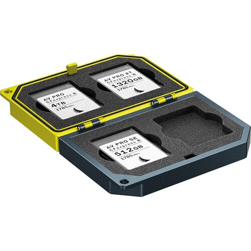Angelbird Media Tank Case for CF-Express Type B Cards (Yellow) 4 Angelbird Media Tank Case for CF-Express Type B Cards (Yellow) - Image 4