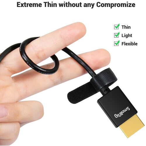 SmallRig Ultra Slim 4K HDMI Data Cable (A to A) - Image 3