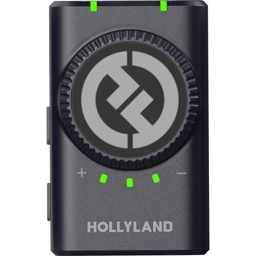 Hollyland LARK M2 DUO 2-Person Wireless Combo Microphone System (2.4 GHz, Shine Charcoal) - Image 9
